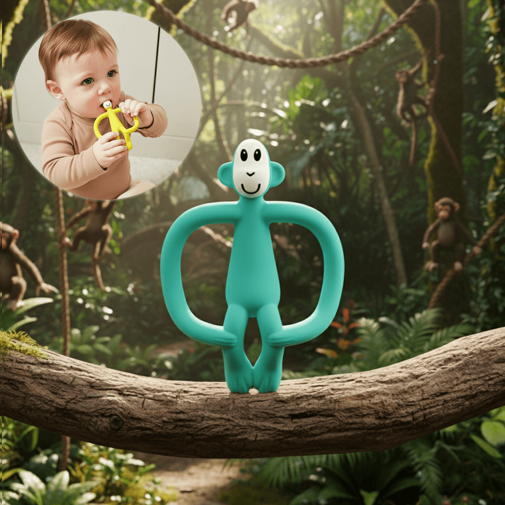 Momo the Monkey - Teether by soolittle™