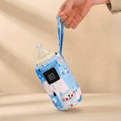 Warmie™ Portable Baby Bottle Warmer – Fast Milk Warmer for On-the-Go Feeding