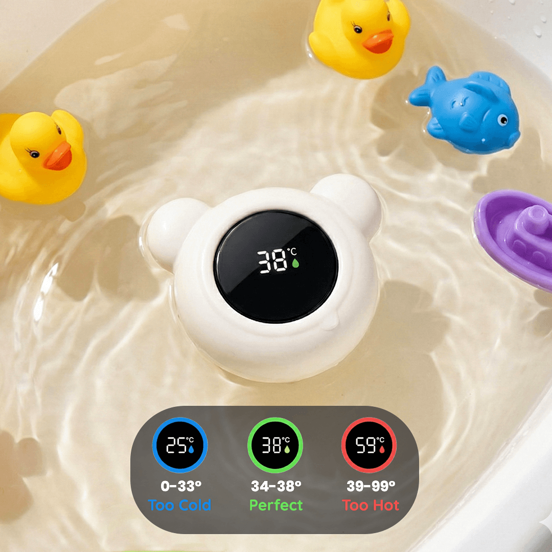 BathSafe™ Baby Bath Temperature Gauge, Easy-Read Thermostat