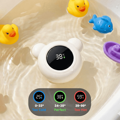 BathSafe™ Baby Bath Temperature Gauge, Easy-Read Thermostat