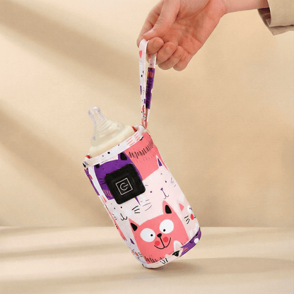 Warmie™ Portable Baby Bottle Warmer – Fast Milk Warmer for On-the-Go Feeding