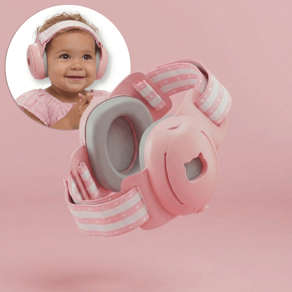 HushMuffs™ by soolittle, Baby Ear Defenders 0–36 Months | Noise Cancelling Protection
