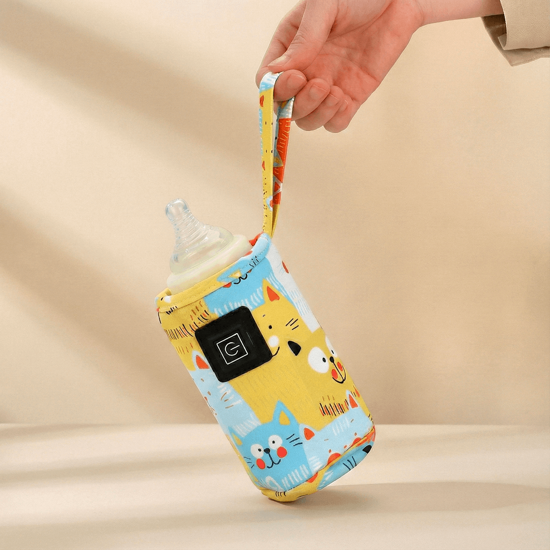 Warmie™ Portable Baby Bottle Warmer – Fast Milk Warmer for On-the-Go Feeding