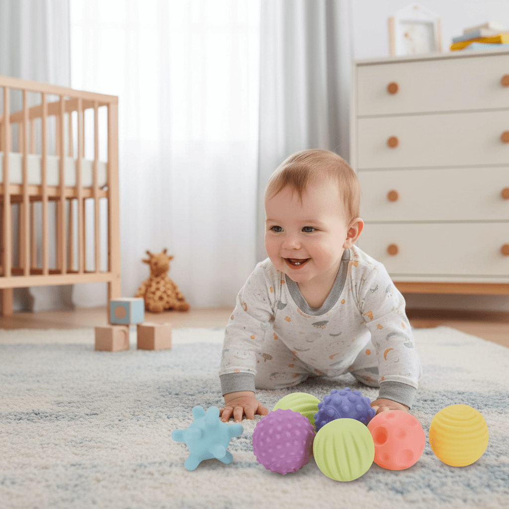 Textured Sensory Balls™ | Baby Sensory Toys for Fine Motor Skills & Tactile Development