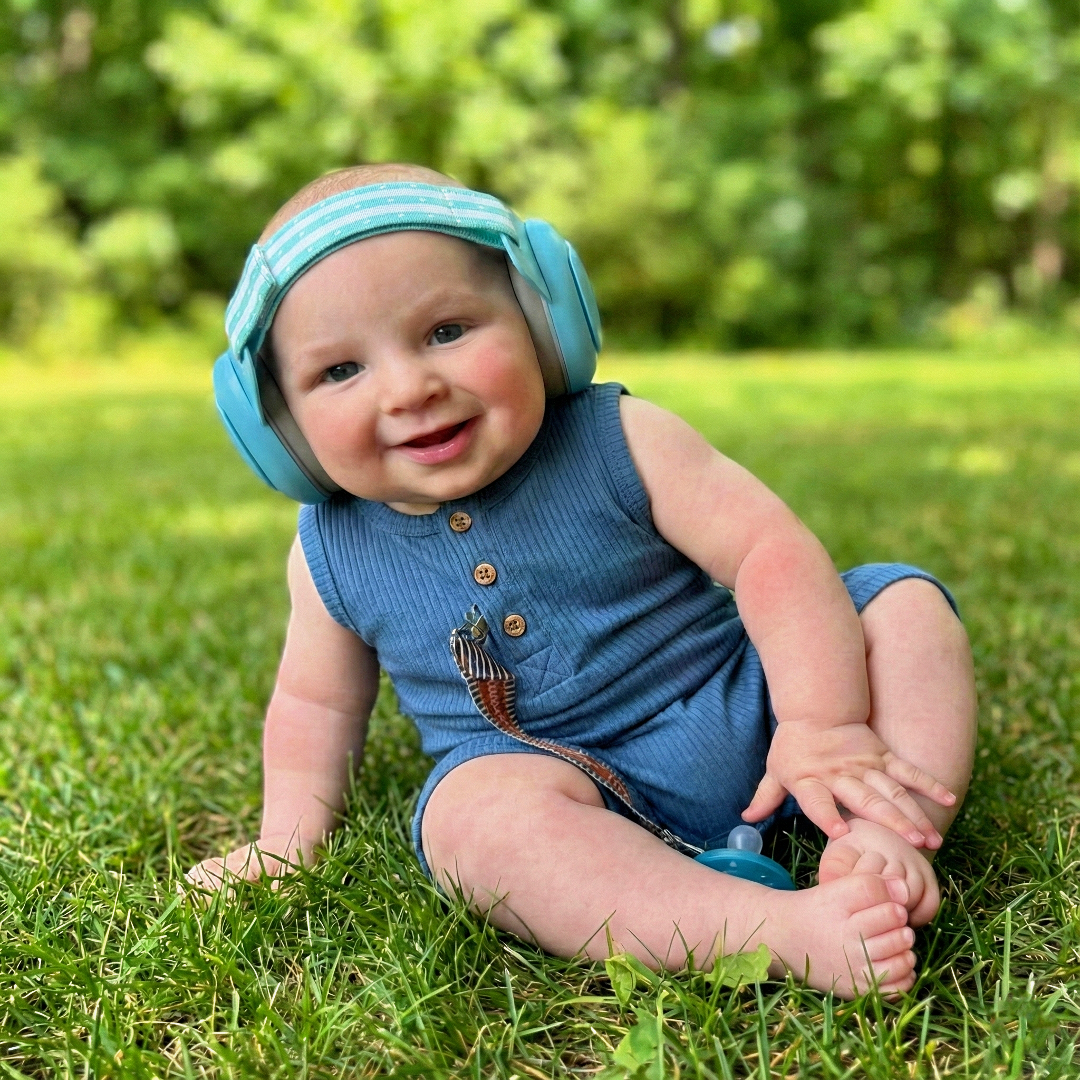 HushMuffs™ by soolittle, Baby Ear Defenders 0–36 Months | Noise Cancelling Protection