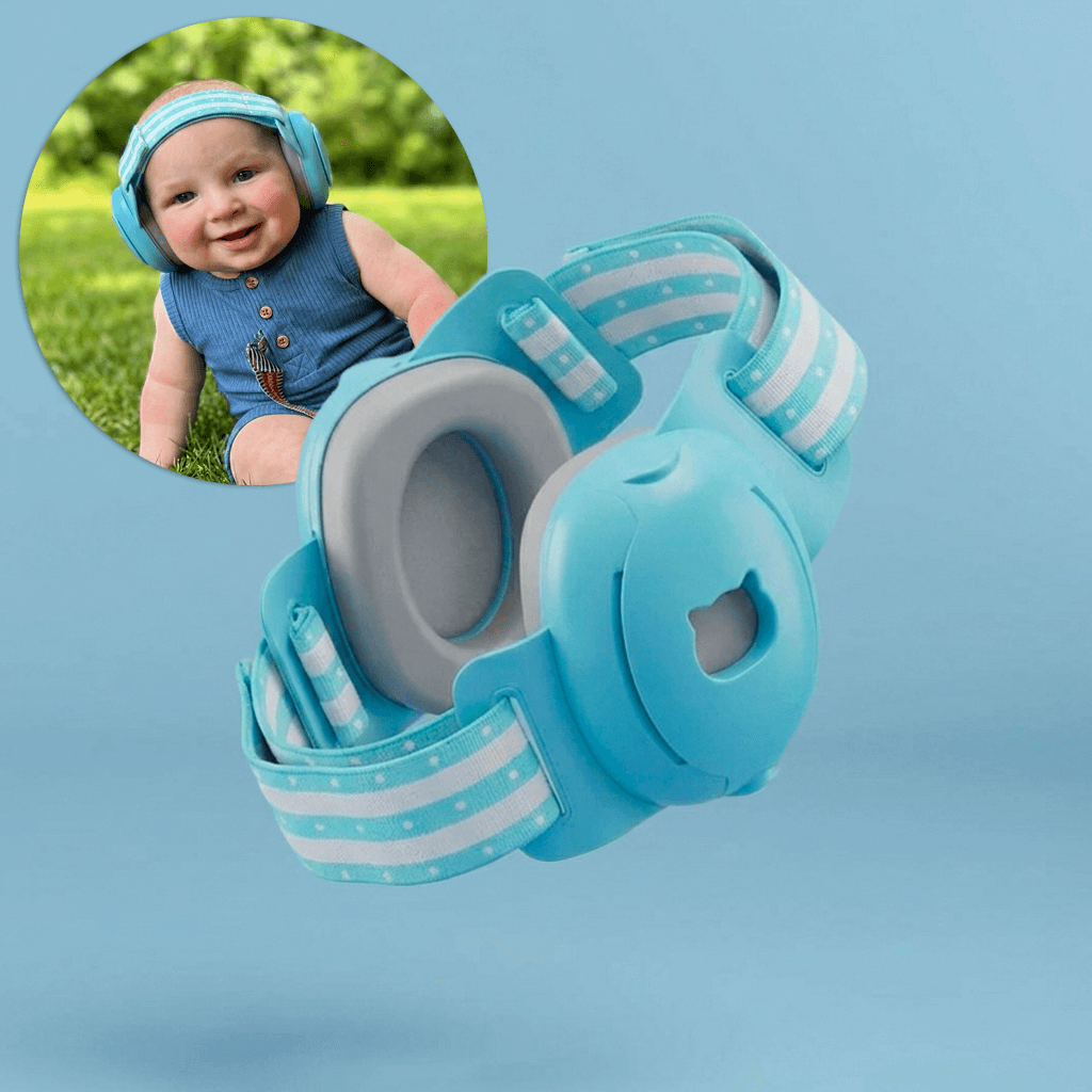 HushMuffs™ by soolittle, Baby Ear Defenders 0–36 Months | Noise Cancelling Protection