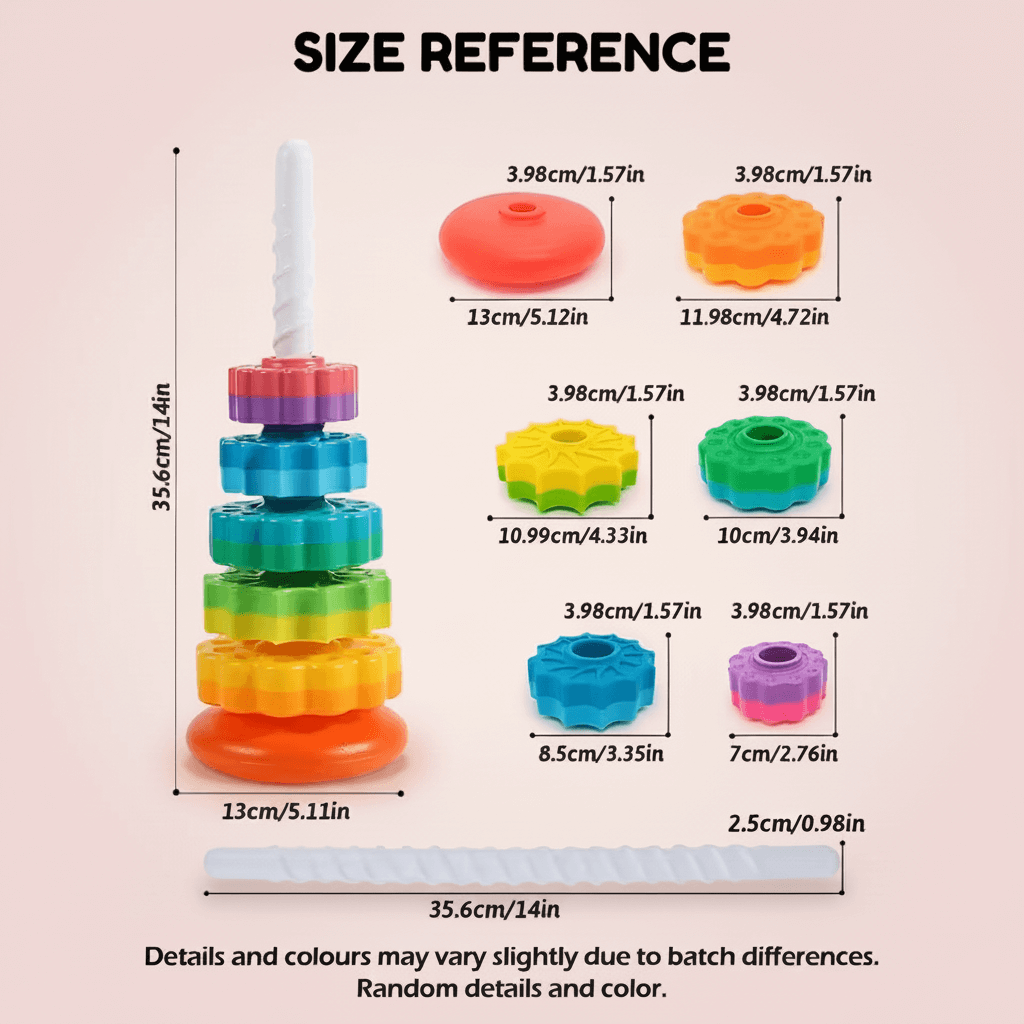 Spin & Stack™ | Montessori Twist & Stack Learning Tower