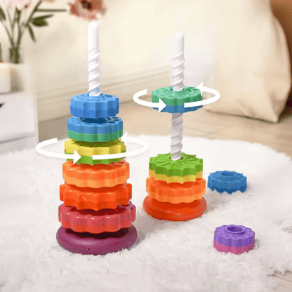 Spin & Stack™ | Montessori Twist & Stack Learning Tower