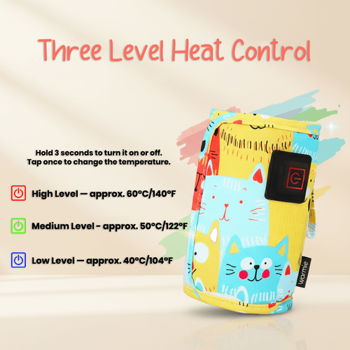 Warmie™ Portable Baby Bottle Warmer – Fast Milk Warmer for On-the-Go Feeding